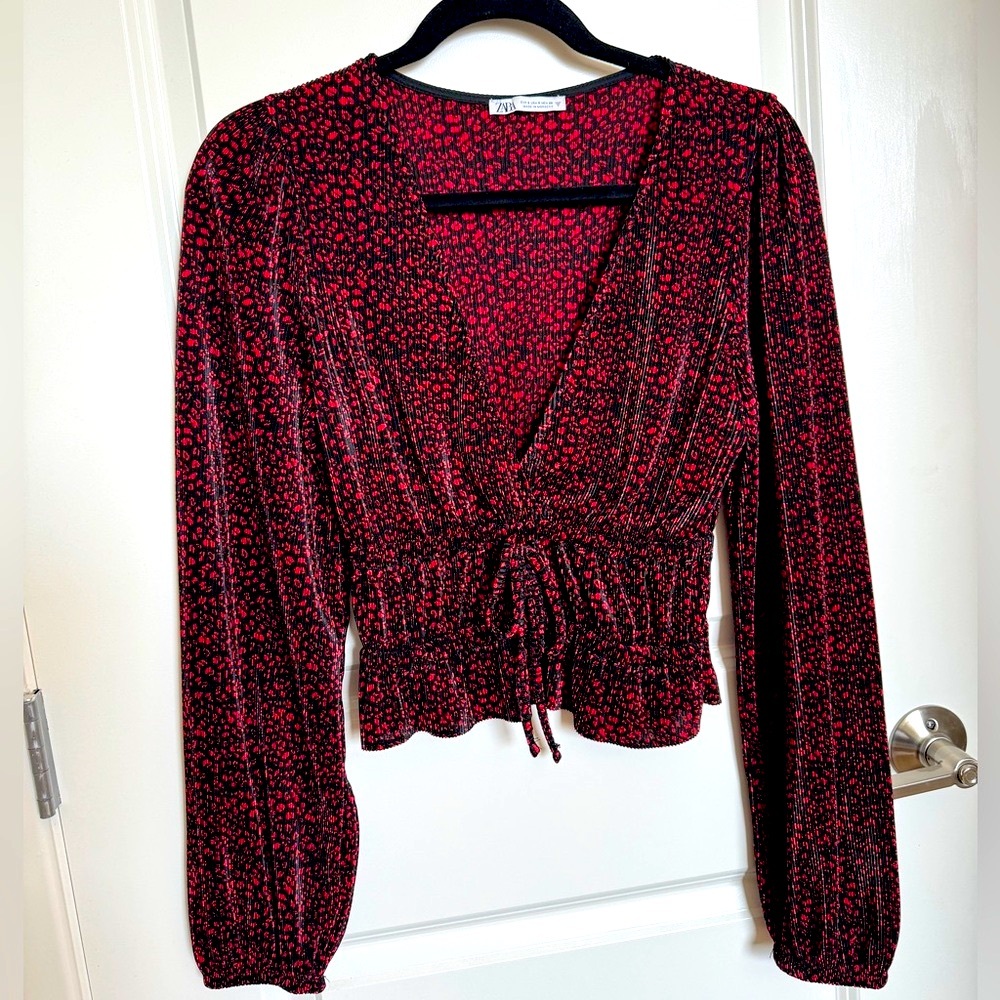 zara blouse